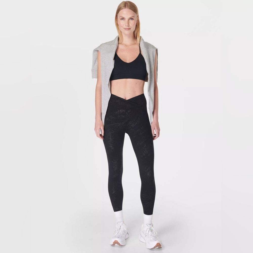 Sweaty Betty Everyday Wrap Waist 7/8 Leggings size small